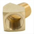 thumbnail image 2 of 45° Brass Street Elbow 1/4 inch NPT Male-Female 2-Pack, 2 of 5