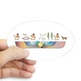 thumbnail image 1 of CafePress - Retriever Hieroglyphs Oval Sticker - Sticker (Oval), 1 of 1