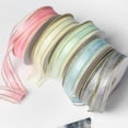 thumbnail image 2 of Xiao Hua Cinta gris - 2 rollos, 0,98 pulgadas de ancho, 50 yardas de largo, cinta semitransparente, cinta transparente para embalaje de regalo, utilizada para manualidades, decoración y regalos, 2 of 5