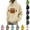 Beige, variant on GERsome Men's Rugby Graphic Hoodie Sweatshirt, Sizes M-4XL