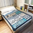 thumbnail image 2 of 19 Year Old Boy Birthday Gift, Super Soft and Warm Happy Birthday Blanket, Digital Heartwarming Sentences Creative Design Ideal Gifts for 19th, 50"x60", 2 of 5