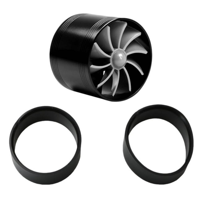 Car Turbine Supercharger Refit Car Turbonator Kit Single Fan