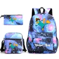thumbnail image 4 of Disney-mochila de dibujos animados para niños, morral escolar de 3 piezas, con dibujos animados, para guardar lápices, para regalo de cumpleaños, 4 of 5