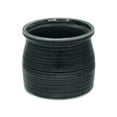thumbnail image 3 of Cheungs Kifon Curved Ceramic Ceramic Pot - Dark Gray Large, 3 of 5
