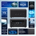 thumbnail image 2 of Computadora Escritorio Mini PC ASUS NUC 14 PRO Intel Ultra 7 155H 16GB SSD 1TB Monitor 27 120Hz WiFi estudio y multitarea, 2 of 6