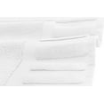 White Classic Luxury Bath Mat Towel Set, Absorbent Cotton Hotel Spa