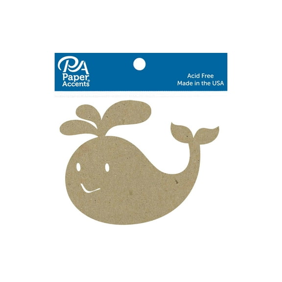 Chip Shape 6pc Whale Natural