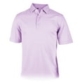 thumbnail image 1 of Monterey Club Men's Geo Tile Emboss Texture Golf Polo Shirt #1210, 1 of 2