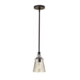thumbnail image 2 of Feiss P1261ORB Urban Renewal Glass Industrial Vintage Pendant Lighting, Bronze, 1-Light (6"Dia x 10"H) 100watts, 2 of 2