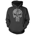 thumbnail image 2 of Punisher Skull Made of Guns Hoodie, 2 of 7
