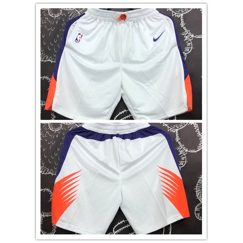 hot pressed nba Phoenix Suns orange basketball shorts Gao Jiahui unisex