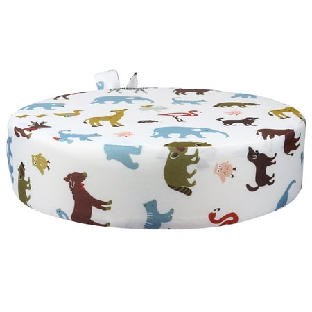

1Pc Round Kids Chair Increasing Cushion Animal Pattern Seat Booster for Children