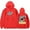 Red, variant on Connor Price The Friends & Family Tour 2025 Merch Hoodie Pockets Drawstring Unisex Hooded Sweatshirt Fashion Clothing