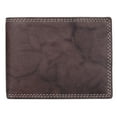 thumbnail image 3 of J. Buxton Men's Hunt Credit Card Billfold Leather, Brown, 3 of 8