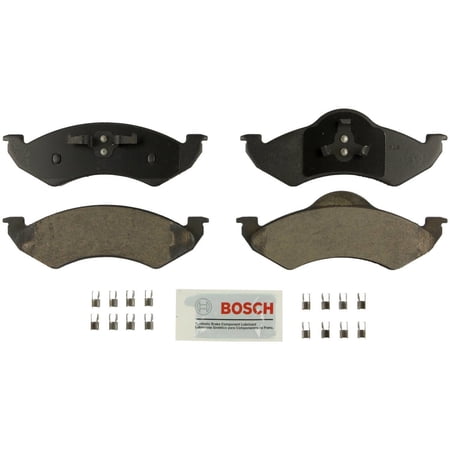 Bosch BE820H Bosch Blue Semi-Metallic Brake Pads with Hardware