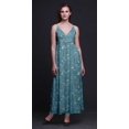 thumbnail image 4 of Bimba Bird Printed Adjustable Spaghetti Strap Long Maxi Dress Summer Beachwear-X-Large, 4 of 6