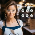 thumbnail image 5 of AI Smart Translation Glasses with Built-in ChatGPT, 160+ Languages Instant Translate, HiFi Music & HD Bluetooth Calls, Multifunctional Audio Eyewear for Men Women, 5 of 15