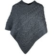 thumbnail image 6 of Aran Knitted Poncho Women's SuperSoft Merino Wool Irish Cape Made in Ireland, One Size, 6 of 6
