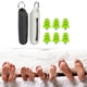 thumbnail image 1 of Tapones para los oídos para dormir con 3 pares de cancelación de ruido, aislamiento acústico, estructura de 3 capas, tapones para los oídos impermeables para nadar, 1 of 10