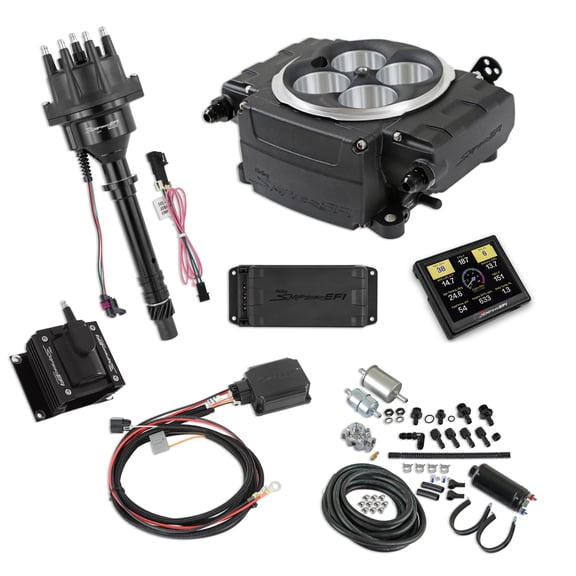 Holley Sniper EFI 550-511-3PK-SBC Sniper 2 EFI Bundle with HyperSpark Ignition System