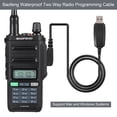 thumbnail image 4 of BAOFENG UV9R Pro Walkie Talkie,Two Way Long Range Dual Band Radio,Dustproof Waterproof IP67,Includes Full Kit with,Black, 4 of 11