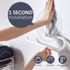 thumbnail image 3 of Suction Cup Paper Towel Holder Under Cabinet, No Drilling Plastic Paper Towel Rack For Kitchen, Reusable Paper Towel Hanger, Wall Mount Paper Towel Ho, 3 of 5