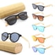 thumbnail image 5 of 1 Par de Anteojos con Patas de de Bambú, Gafas de terre de Retro para Hombres Y Mujeres - Negro Salvador Gafas de sol de madera, 5 of 9