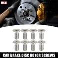 thumbnail image 2 of Unique Bargains 8pcs Brake Disc Rotor Screws Front Rear Retaining Hardware Bolts Kit 93600-06014-0H for Honda CRX, 2 of 6