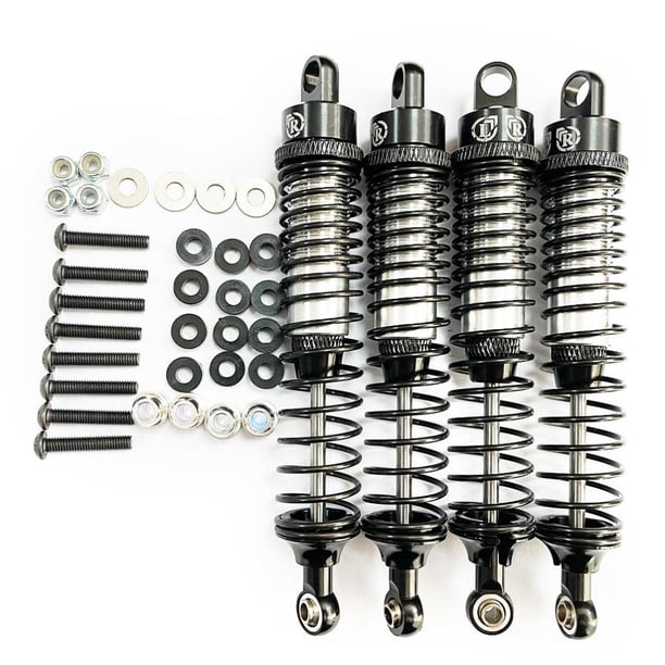 Amortiguador trasero delantero Vogacara RCGOFOLLOW para coche RC 1/10 Gen7 modelo Negro