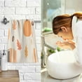 thumbnail image 7 of Yayeee 100% Cotton Hand Towels for Bathroom 16" x 28" Soft Absorbent Kitchen Towel, Beige Fall Acorns Pattern, 7 of 7