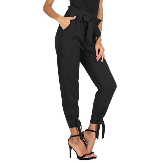 Lápiz de cintura alta para mujer GRACE KARIN con bolsillos, color negro, XL