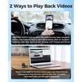 thumbnail image 5 of Azdome M200 Mini Dash Cam WiFi Dashcam, 1080P Front Dash Camera for Cars, Hidden Car Camera with 24H Parking Mode G-Sensor Night Vision, AZDOME APP, Loop Recording, Support 128GB Max, Easy to Install, 5 of 8