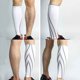 thumbnail image 4 of Advancent Calcetines deportivos unisex con soporte para pantorrilla y manga de compresión para correr y deportes al aire libre Uniforme atlético blanco L, 4 of 6