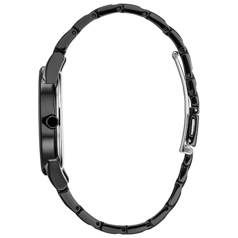 Citizen Unisex Eco-Drive Disney Mickey Mouse Black IP Stainless