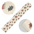 thumbnail image 5 of Yayeee Table Runner 90 inches Long Home Kitchen Dinning Party Decoration, Beige Christmas Gift Pattern, 5 of 7