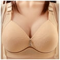 thumbnail image 2 of Everyday Bras for Women Women Support Bras Underwire Padded Bras for Women Packs of Bras Tan Sports Bra Womens Bras Comfortable Support Women's Push up Bras Work Out Bras Athletic Bra Beige 44, 2 of 4