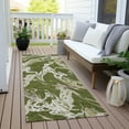 thumbnail image 6 of Addison Rugs Chantille Indoor/Outdoor Transitional Abstract Olive Washable Runner Rug, 2'3" x 7'6", 6 of 6