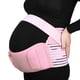 thumbnail image 1 of Pink M Size Maternity Antepartum Belt Pregnant Women Abdominal Support Waist Belly Band Back Brace, 1 of 11