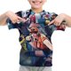 thumbnail image 3 of Camiseta para niños con estampado 3D de Free Fire, camisetas informales transpirables de manga corta para verano, camisetas para niños y niñas de 4 a 14 años, 3 of 5