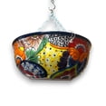 thumbnail image 5 of Talavera Hanging Planter | Colorful Hand-Painted Mexican Flower Pot, 5 of 5