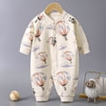 thumbnail image 2 of Baby Girl Rompers Newborn Clothes With Snap Button, 2 of 5
