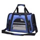 thumbnail image 3 of Bolsa de transporte para mascotas con correa para el hombro y tapete extraíble, portátil, de malla ventilada, para gatos, bolsa de viaje para perros Azul, 3 of 10