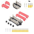 thumbnail image 3 of Bloque de distribución de energía Zulema de 6 vías 150 A con cubierta para solar de automóvil RV Tapa roja, 3 of 8