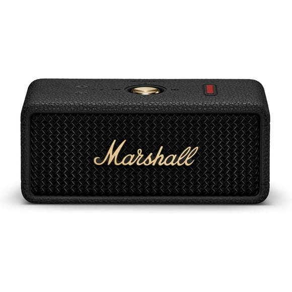Marshall Emberton III Bluetooth Wireless Speaker - Black/Brass