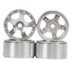 thumbnail image 1 of 4pcs Llanta de rueda Ruedas SCX24 RC Plata B Sunnimix Eje de rueda de coche RC, 1 of 8