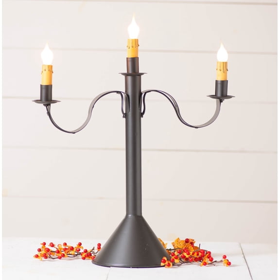 Irvins Country Tinware Irvin's Country Tinware 3 Light Accent Light in Smokey Black