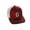 Burgundy White Black White, variant on Structured Trucker Mesh Hat Custom Colors Letter G Initial Baseball Mid Profile