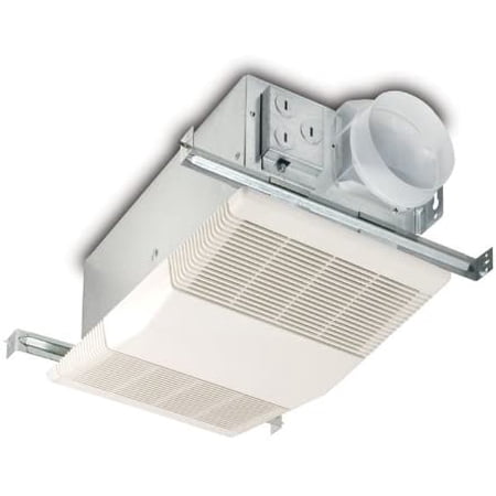 Broan-Nutone 605RP Exhaust Fan and Heater Combo, White Ventilation Fan and  Heater for Bathroom, 1300-Watts, 4.0 Sones, 70 CFM | Walmart Canada