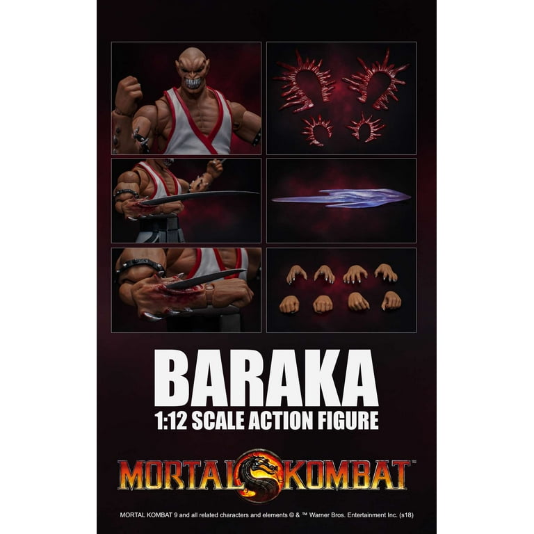 Mortal Kombat Baraka, Storm Collectibles 1:12 Action Figure