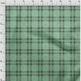 thumbnail image 3 of oneOone Viscose Jersey Fabric Tartan Check Print Fabric BTY 60 Inch Wide, 3 of 4